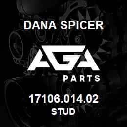 17106.014.02 Dana STUD | AGA Parts