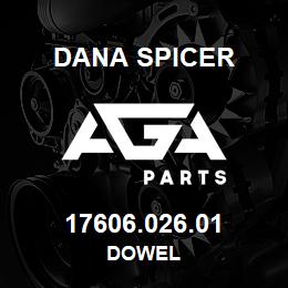 17606.026.01 Dana DOWEL | AGA Parts