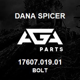 17607.019.01 Dana BOLT | AGA Parts