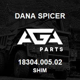 18304.005.02 Dana SHIM | AGA Parts