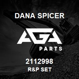 2112998 Dana R&P SET | AGA Parts