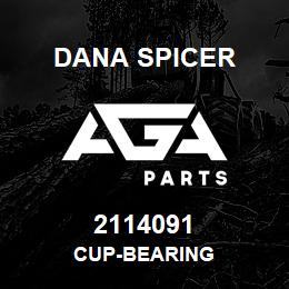 2114091 Dana CUP-BEARING | AGA Parts