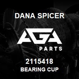 2115418 Dana BEARING CUP | AGA Parts