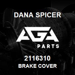 2116310 Dana BRAKE COVER | AGA Parts