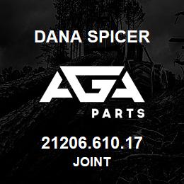 21206.610.17 Dana JOINT | AGA Parts