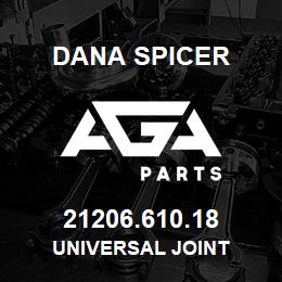21206.610.18 Dana UNIVERSAL JOINT | AGA Parts