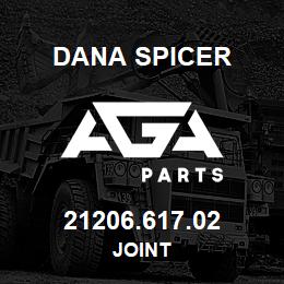 21206.617.02 Dana JOINT | AGA Parts