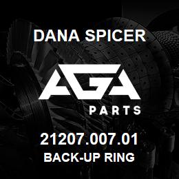 21207.007.01 Dana BACK-UP RING | AGA Parts