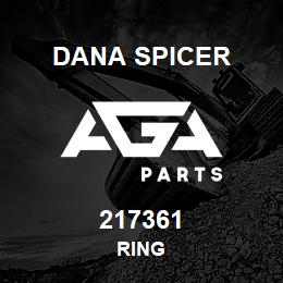 217361 Dana RING | AGA Parts