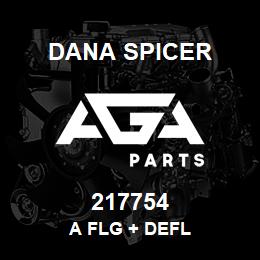 217754 Dana A FLG + DEFL | AGA Parts