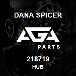 218719 Dana HUB | AGA Parts