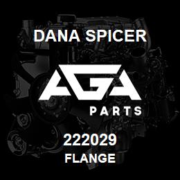 222029 Dana FLANGE | AGA Parts