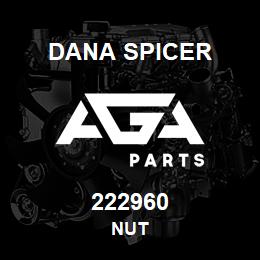 222960 Dana NUT | AGA Parts