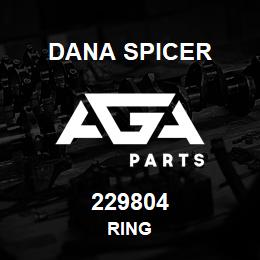 229804 Dana RING | AGA Parts