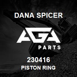 230416 Dana PISTON RING | AGA Parts