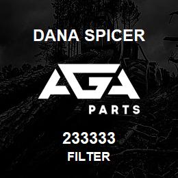 233333 Dana FILTER | AGA Parts