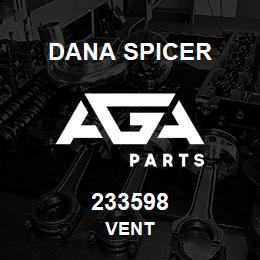 233598 Dana VENT | AGA Parts