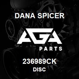 236989CK Dana DISC | AGA Parts