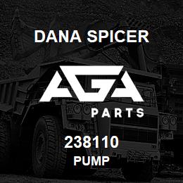 238110 Dana PUMP | AGA Parts