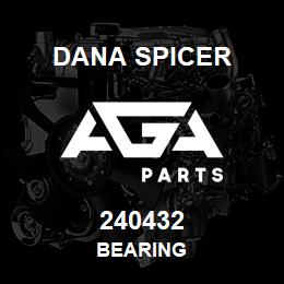 240432 Dana BEARING | AGA Parts