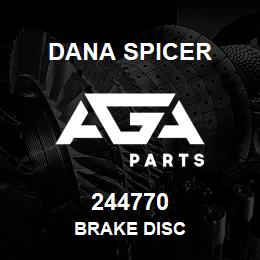 244770 Dana BRAKE DISC | AGA Parts