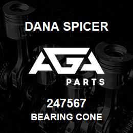 247567 Dana BEARING CONE | AGA Parts