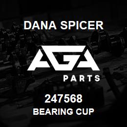 247568 Dana BEARING CUP | AGA Parts