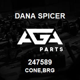 247589 Dana CONE,BRG | AGA Parts