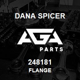 248181 Dana FLANGE | AGA Parts