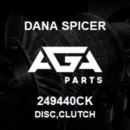 249440CK Dana DISC,CLUTCH | AGA Parts