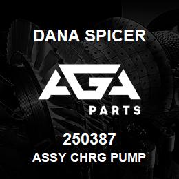 250387 Dana ASSY CHRG PUMP | AGA Parts