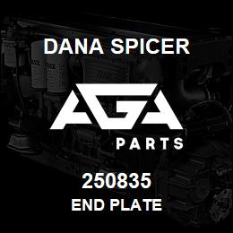 250835 Dana END PLATE | AGA Parts
