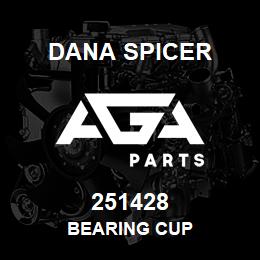 251428 Dana BEARING CUP | AGA Parts