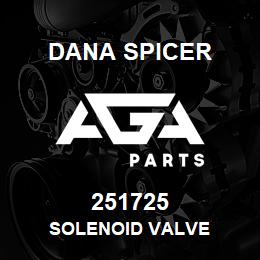 251725 Dana SOLENOID VALVE | AGA Parts