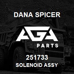 251733 Dana SOLENOID ASSY | AGA Parts