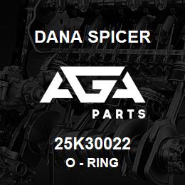 25K30022 Dana O - RING | AGA Parts