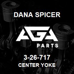 3-26-717 Dana CENTER YOKE | AGA Parts
