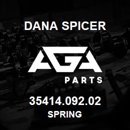 35414.092.02 Dana SPRING | AGA Parts