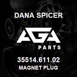 35514.611.02 Dana MAGNET PLUG | AGA Parts