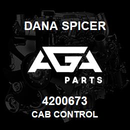 4200673 Dana CAB CONTROL | AGA Parts