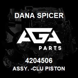 4204506 Dana ASSY. -CLU PISTON | AGA Parts