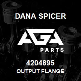 4204895 Dana OUTPUT FLANGE | AGA Parts