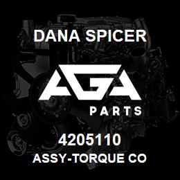 4205110 Dana ASSY-TORQUE CO | AGA Parts