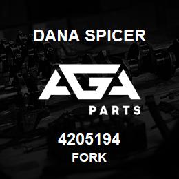 4205194 Dana FORK | AGA Parts
