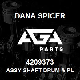 4209373 Dana ASSY SHAFT DRUM & PLUG | AGA Parts
