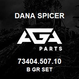 73404.507.10 Dana B GR SET | AGA Parts