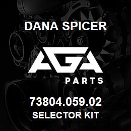 73804.059.02 Dana SELECTOR KIT | AGA Parts