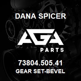 73804.505.41 Dana GEAR SET-BEVEL | AGA Parts