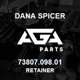 73807.098.01 Dana RETAINER | AGA Parts