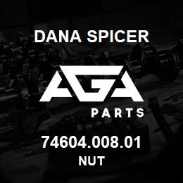 74604.008.01 Dana NUT | AGA Parts